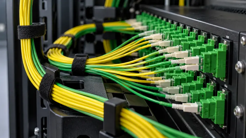 Fiber Optic Installation equipment and setting