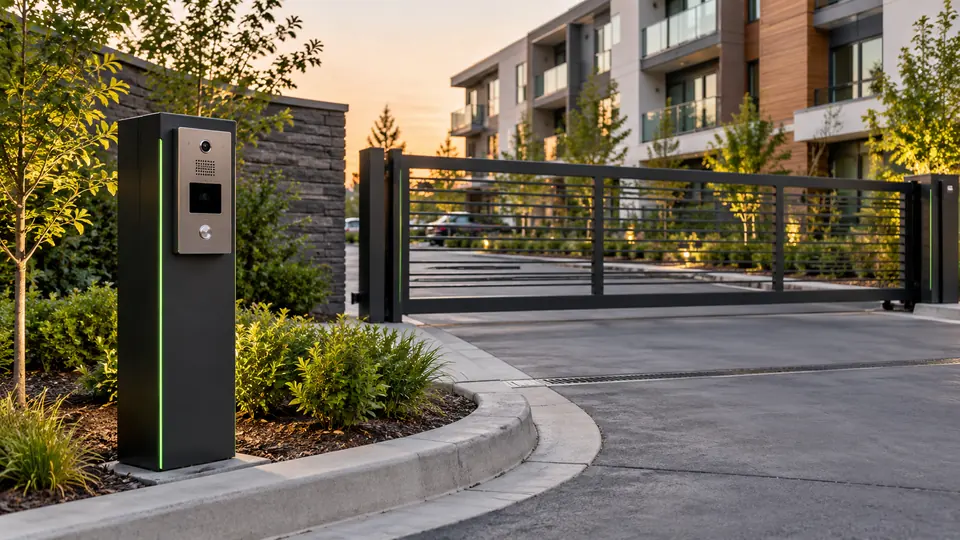 Gate & Intercom Systems equipment and setting