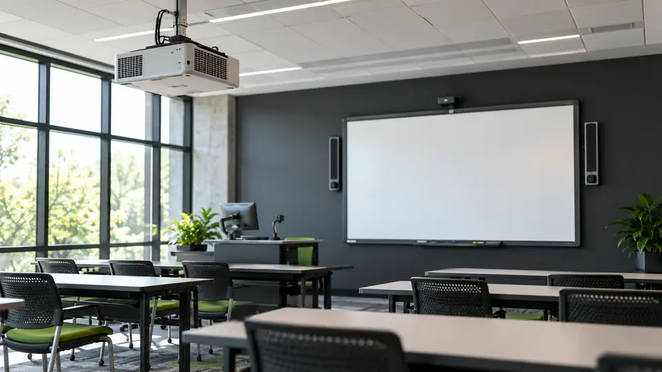 Projector & Smart Board Installation equipment and setting